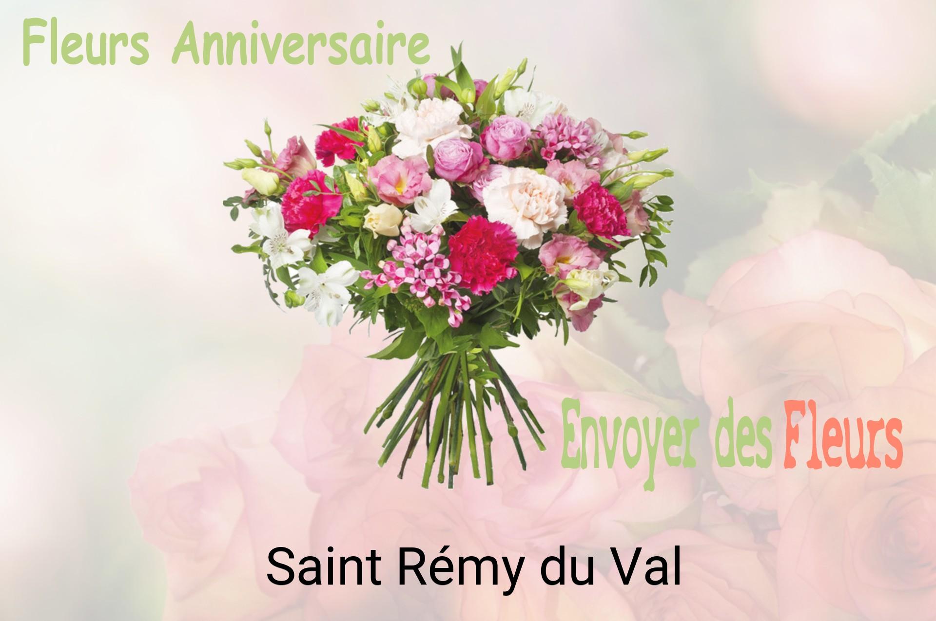 Bouquet de fleurs d’anniversaire livré à Saint-Rémy-du-Val
