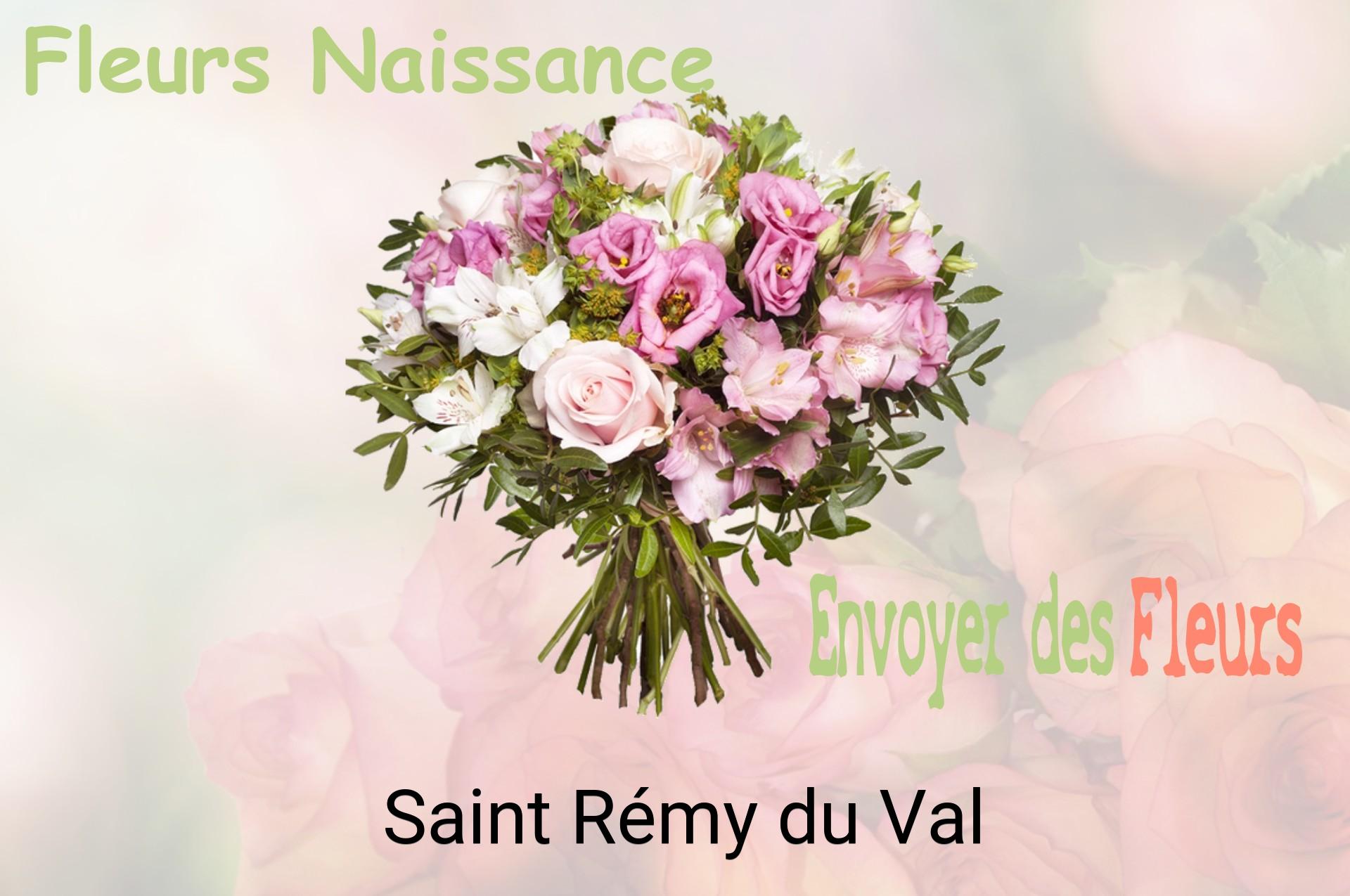 Bouquet de fleurs de naissance livré à Saint-Rémy-du-Val