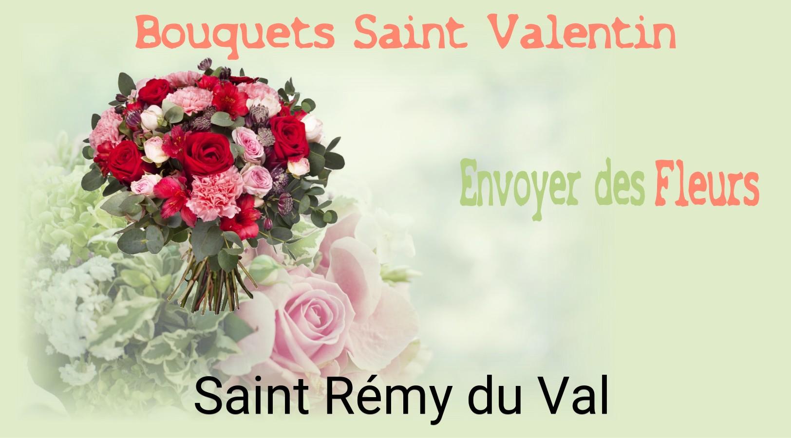 Roses de Saint-Valentin livrées à Saint-Rémy-du-Val